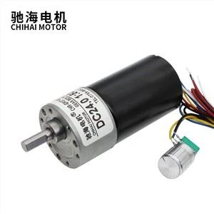 Động cơ giảm tốc DC không chổi than tốc độ cao mô-men xoắn cao 37mm